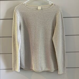 H&M Cream Crew Neck Sweater